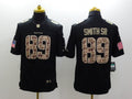 Men's Baltimore Ravens Steve Smith Sr #89 Black Game Player Jersey1