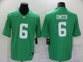 Men's Philadelphia Eagles DeVonta Smith #6 Green Game Jersey1