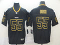 Men's Pittsburgh Steelers Devon Bush Jr. #55 Black Alternate Game Jersey1