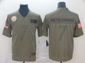 Men's Pittsburgh Steelers Ben Roethlisberger #7 Brown Game Jersey1