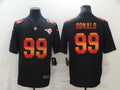 Men's Los Angeles Rams Aaron Donald #99 Black Player Game Jersey1