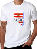 Golf Nevada T-Shirt - Novelty State Pride Tee