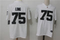 Men's Las Vegas Raiders Howie Long #75 White Game Player Jersey1