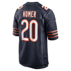 Travis Homer Chicago Bears Nike Game   Jersey - Navy