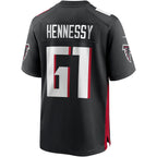 Matt Hennessy Atlanta Falcons Nike   Game Jersey - Black