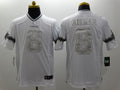 Men's Dallas Cowboys Troy Aikman #8 White Player Game Jersey1