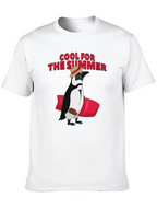 Cool Summer Penguin Graphic Tee