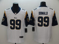 Men's Los Angeles Rams Aaron Donald #99 White Game Jersey1