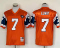 Men's Denver Broncos John Elway  Orange Legacy Replica Jersey1