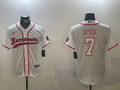Men's Tampa Bay Buccaneers Bucky Irving #7 White Game Jersey1