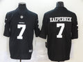 Men's Las Vegas Raiders Colin Kaepernick #7 Black Game Jersey1