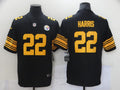 Men's Pittsburgh Steelers Najee Harris #22 Black Alternate Legend Jersey1