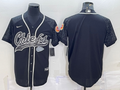 Men's Kansas City Chiefs Black RFLCTV Limited Blank Jersey1