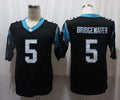 Men's Carolina Panthers Teddy Bridgewater #5 Black Game Jersey1
