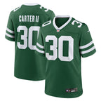 Michael Carter II New York Jets Nike Team Game Jersey - Legacy Green