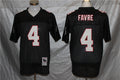 Men's Atlanta Falcons Brett Favre  Black Legacy Replica Jersey1