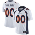 Custom1 Denver Broncos White Vapor Untouchable Player Limited Jersey1 Stitched Jersey1 American Football Jerseys