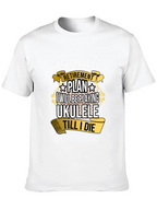 Retirement Plan Ukulele T-Shirt
