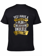Retirement Plan Ukulele T-Shirt