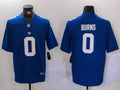 Men's New York Giants Brian Burns #0 Royal Game Player Jersey1