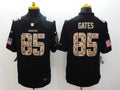 Men's Los Angeles Chargers Antonio Gates #85 Black Game Player Jersey1