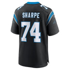 David Sharpe Carolina Panthers Nike Team Game Jersey -  Black