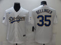 Men's Los Angeles Dodgers Cody Bellinger #35 White Stitched Jersey1