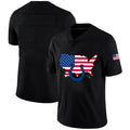Custom1 Indianapolis Colts Football Black Limited Fashion Flag Stitched American Football Jerseys