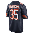 Khari Blasingame Chicago Bears Nike Game   Jersey - Navy