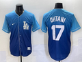 Men's Los Angeles Dodgers Shohei Ohtani #17 Blue Team Player Jersey