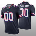 Custom1 Buffalo Bills Navy Inverted Legend Jersey1 Stitched Jersey1 Football Jerseys