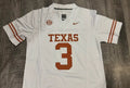 Quinn Ewers Texas White Jersey
