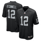 Men's Las Vegas Raiders Aidan O'Connell Nike Black Team Game Jersey
