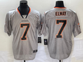 Men's Denver Broncos John Elway #7 Gray Game Jersey1