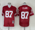 Men's San Francisco 49ers Dwight Clark  Scarlet Legacy Replica Player Jersey1