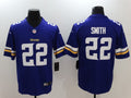 Men's Minnesota Vikings Harrison Smith #22 Purple Game Jersey1