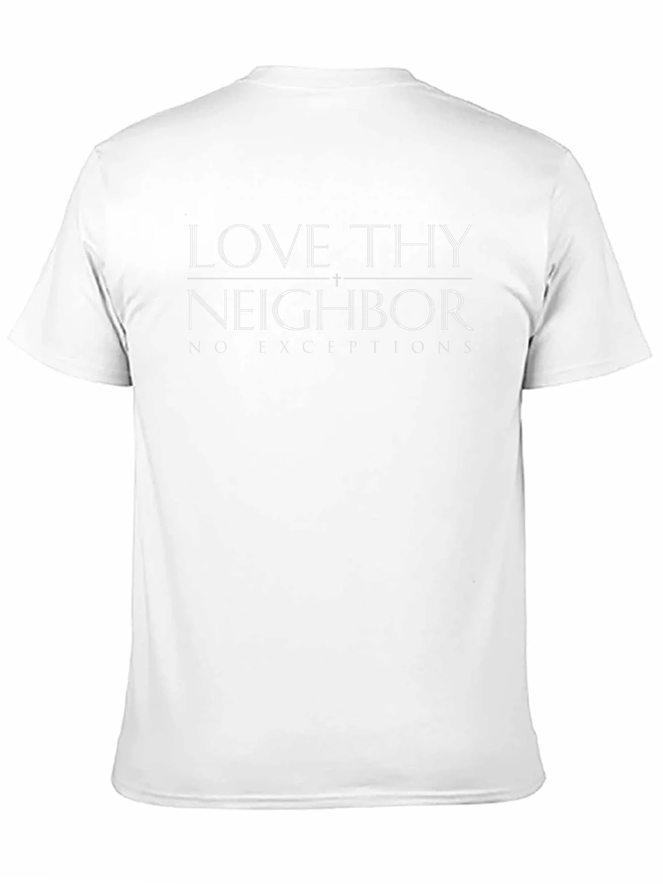Love Thy Neighbor Black T-Shirt