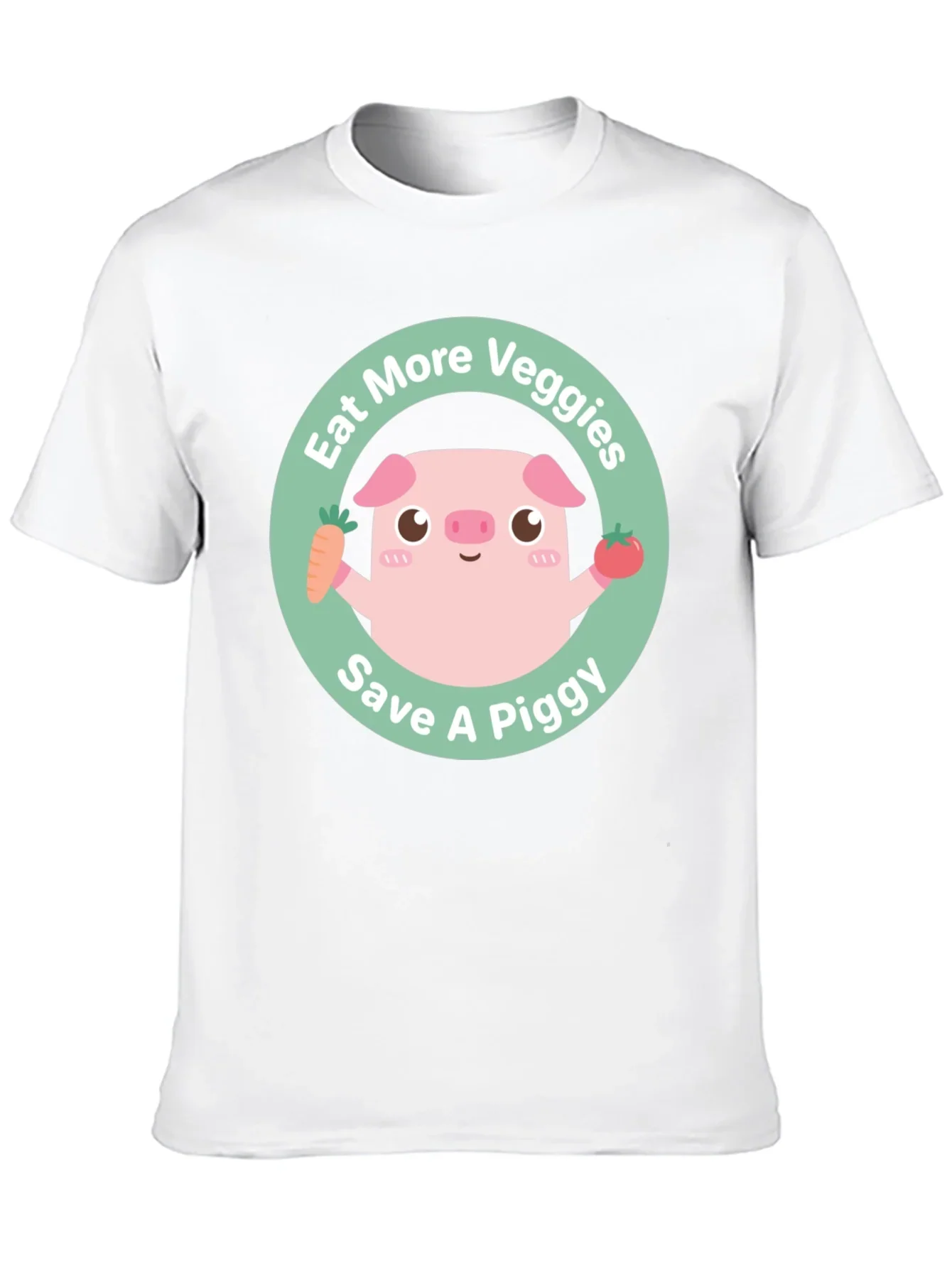 Eat More Veggies Save a Piggy Tee