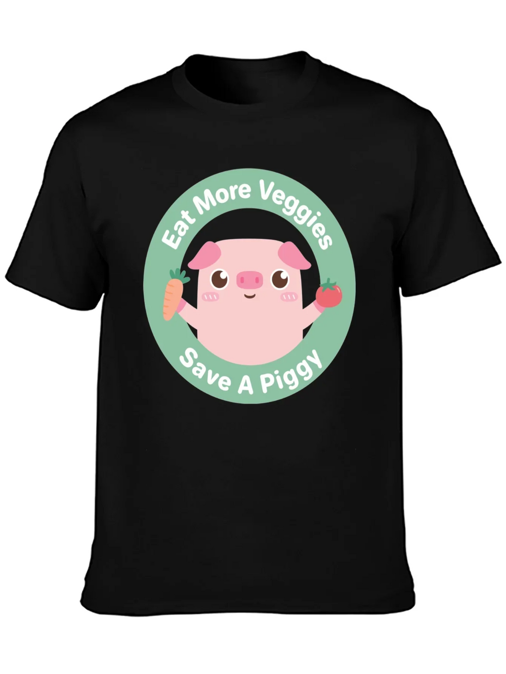 Eat More Veggies Save a Piggy Tee