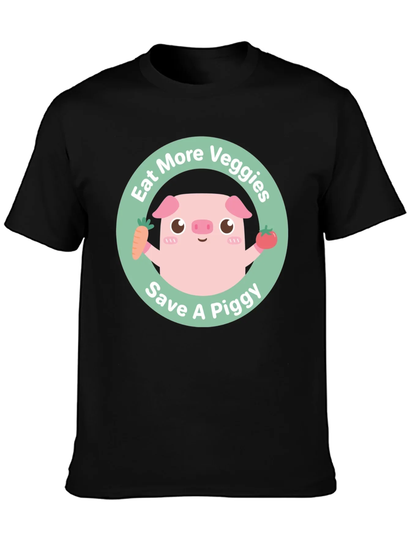 Eat More Veggies Save a Piggy Tee