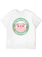 Eat More Veggies Save a Piggy Tee
