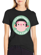 Eat More Veggies Save a Piggy Tee