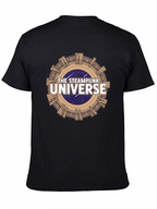 Steampunk Universe Graphic Tee - Black