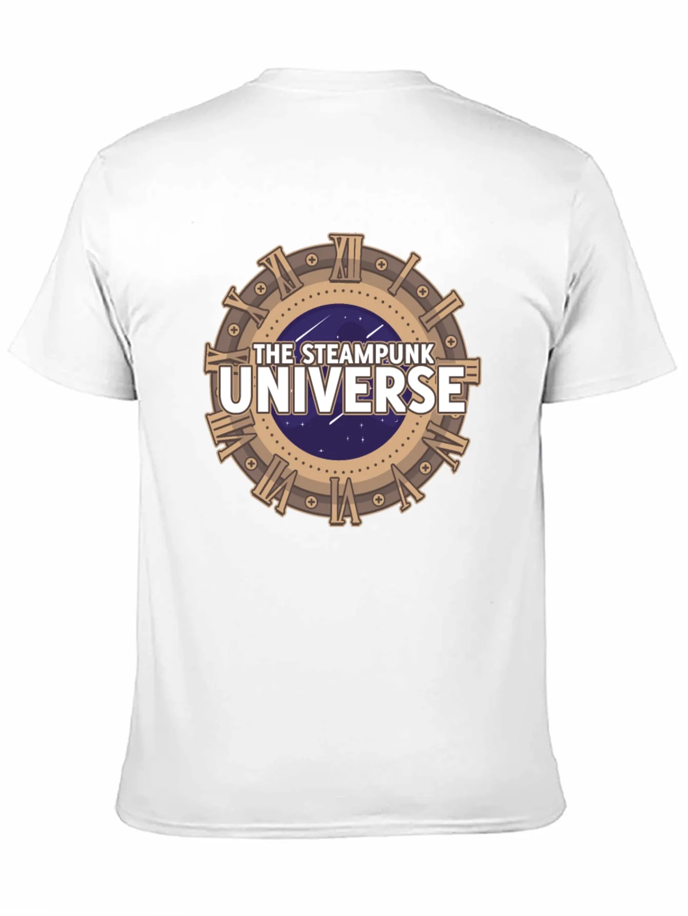 Steampunk Universe Graphic Tee - Black
