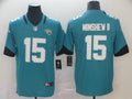 Men's Jacksonville Jaguars Gardner Minshew II #15 Teal Game Player Jersey1