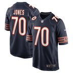 Braxton Jones Chicago Bears Nike Game   Jersey - Navy