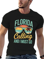 Florida Calling T-Shirt - Beach Vibes Tee