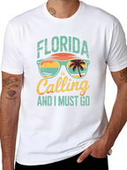 Florida Calling T-Shirt - Beach Vibes Tee