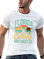 Florida Calling T-Shirt - Beach Vibes Tee