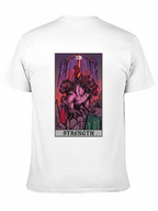 Strength Tarot Card Graphic T-Shirt